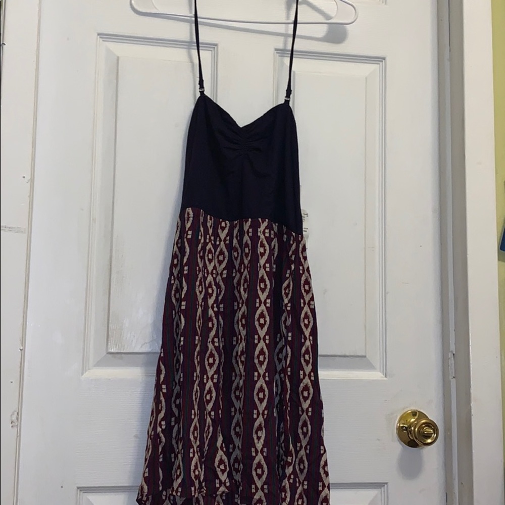 Halter back dress